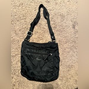 Black coach purse